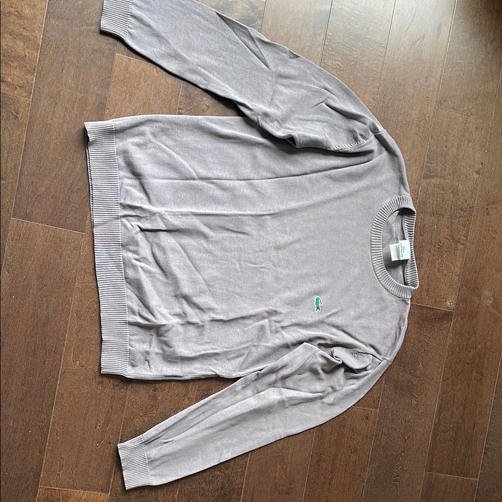 Men’s Lacoste crewneck sweater size medium